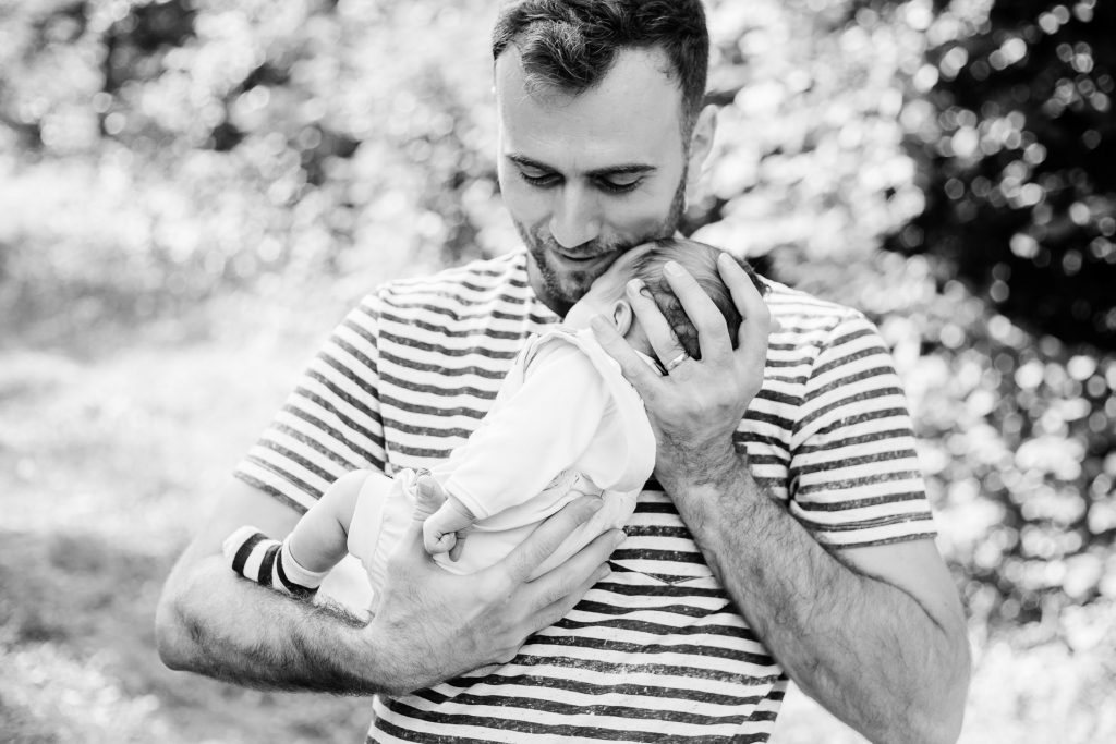 roztomilá fotografia otca so synom