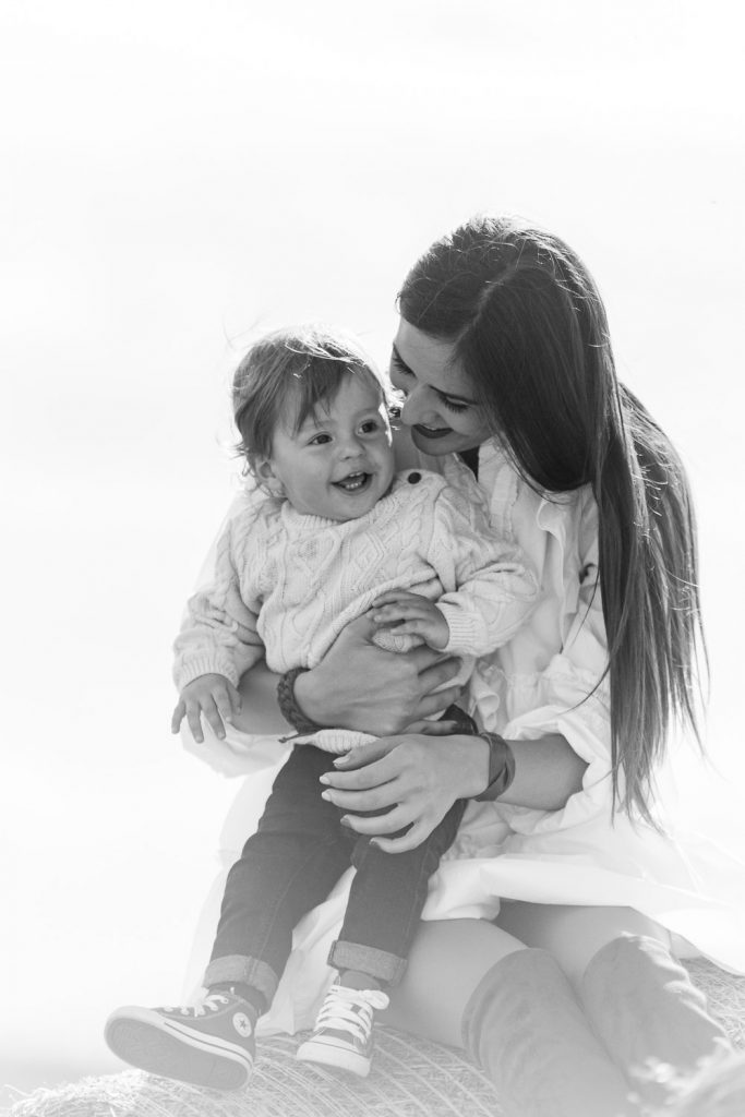 rodinné fotky mamy so synom